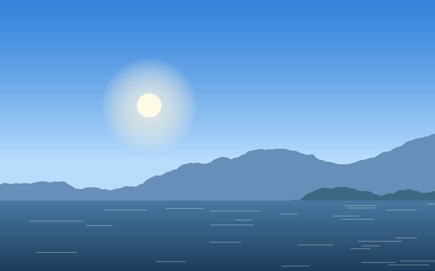 Landschapsillustratie