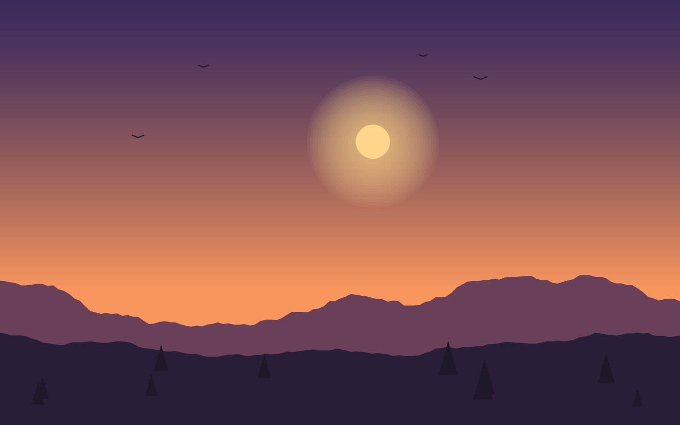 Landskabsillustration