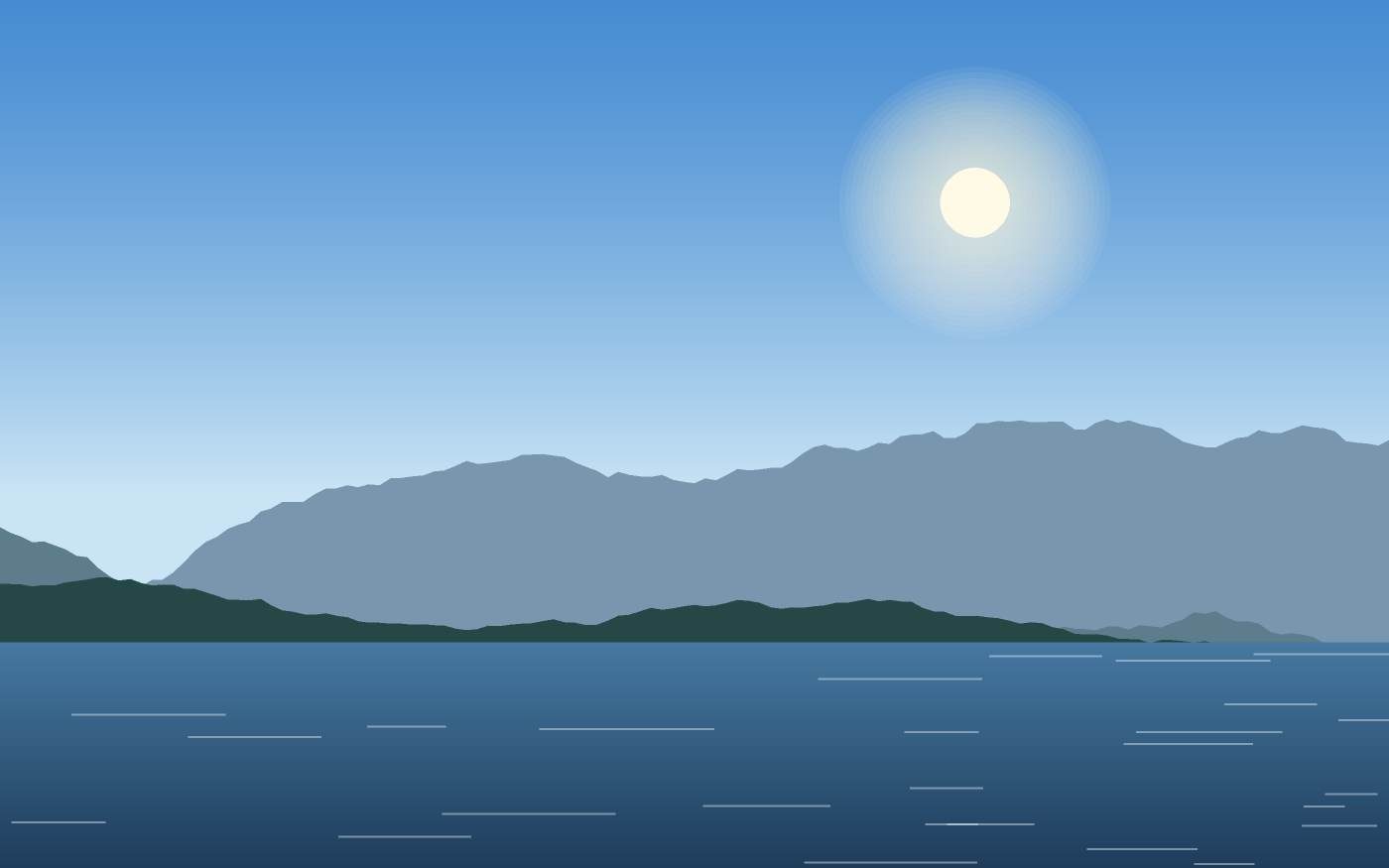 Landskabsillustration