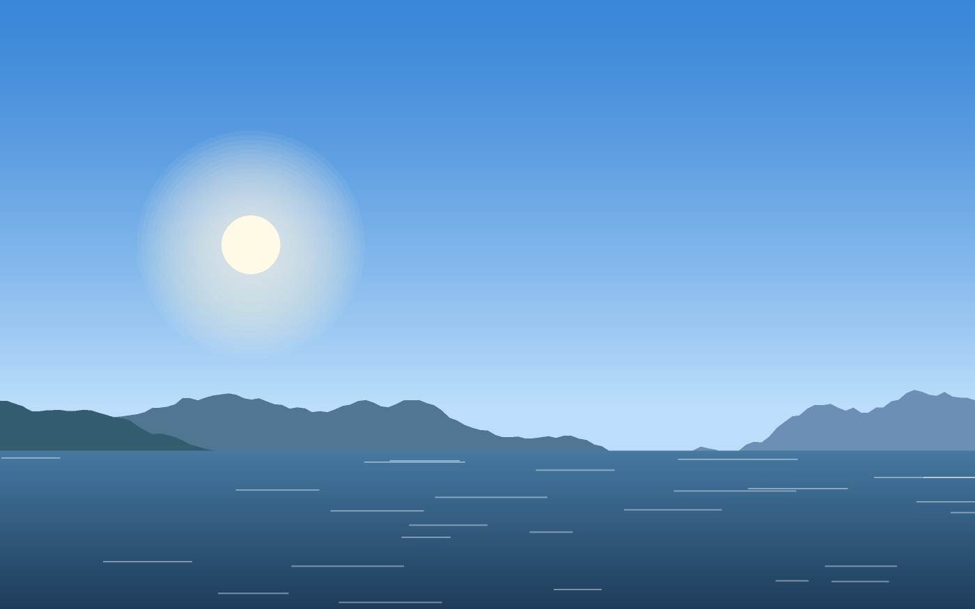 Ilustración de un paisaje
