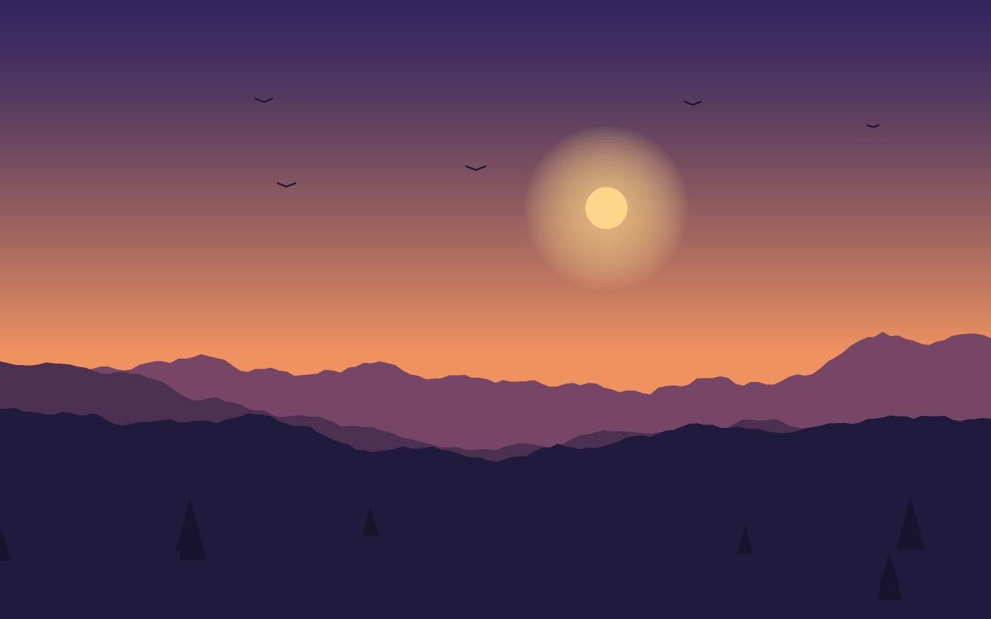 Illustration de paysage